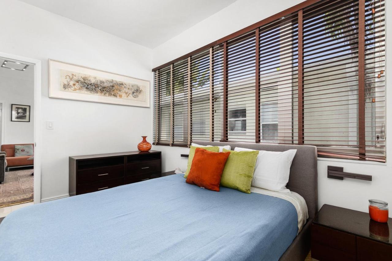 Two Bedroom Two Bath Apartment 2 Block To Beach Miami Beach Exterior foto